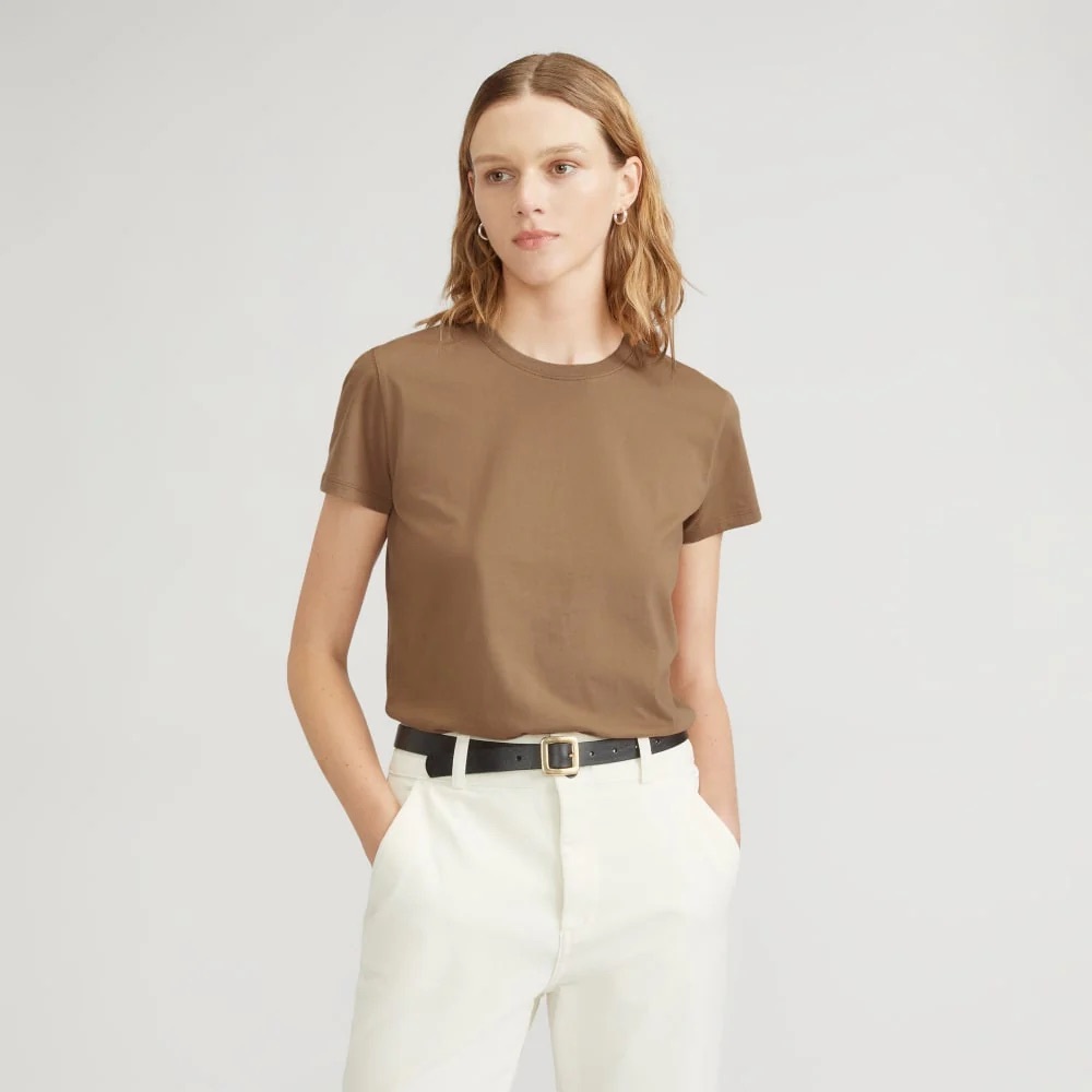 Everlane Box Cut Tee in Essential Cotton